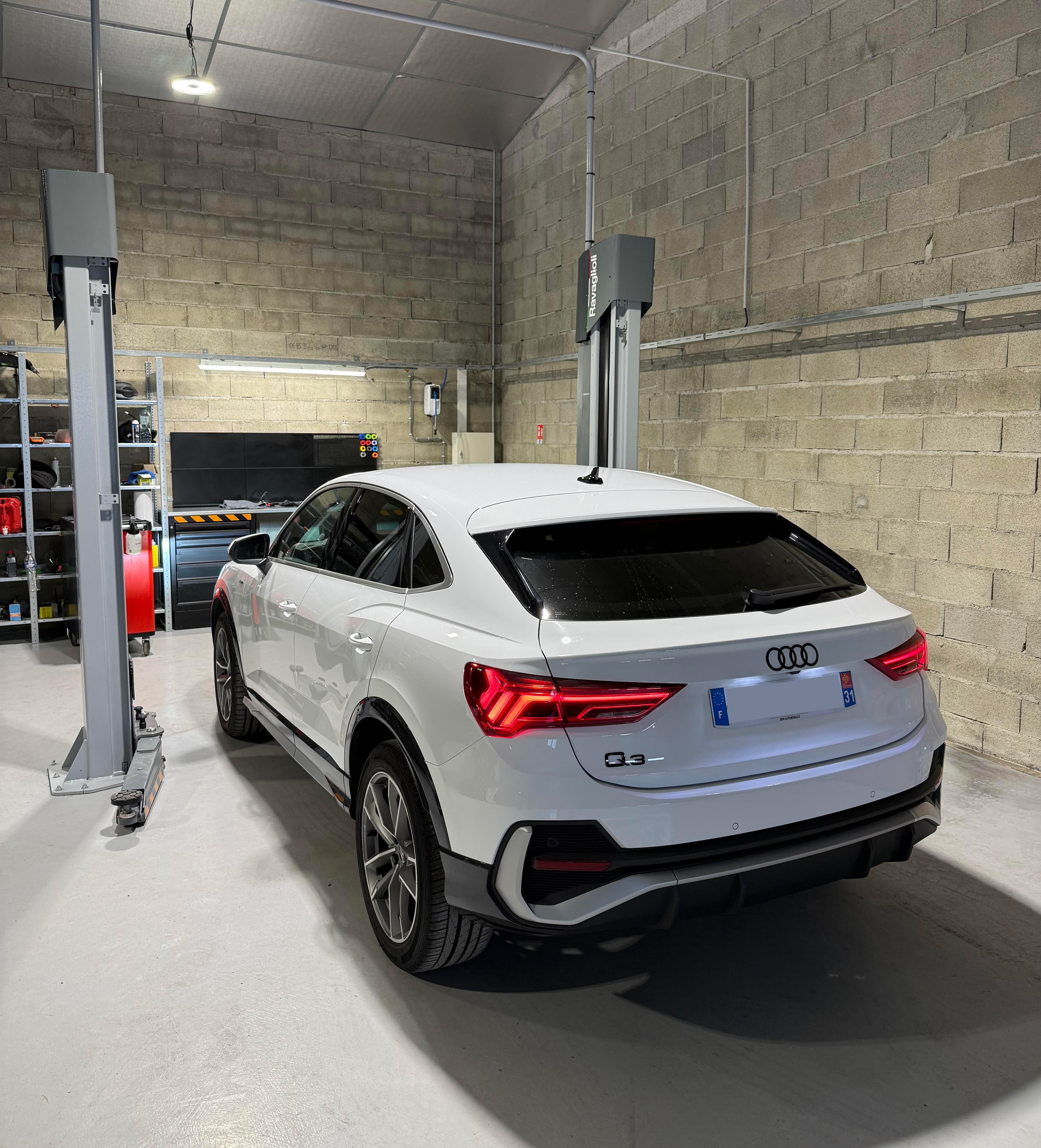 Entretien Audi Q3 à Baziège en Haute-Garonne chez Lux Motors