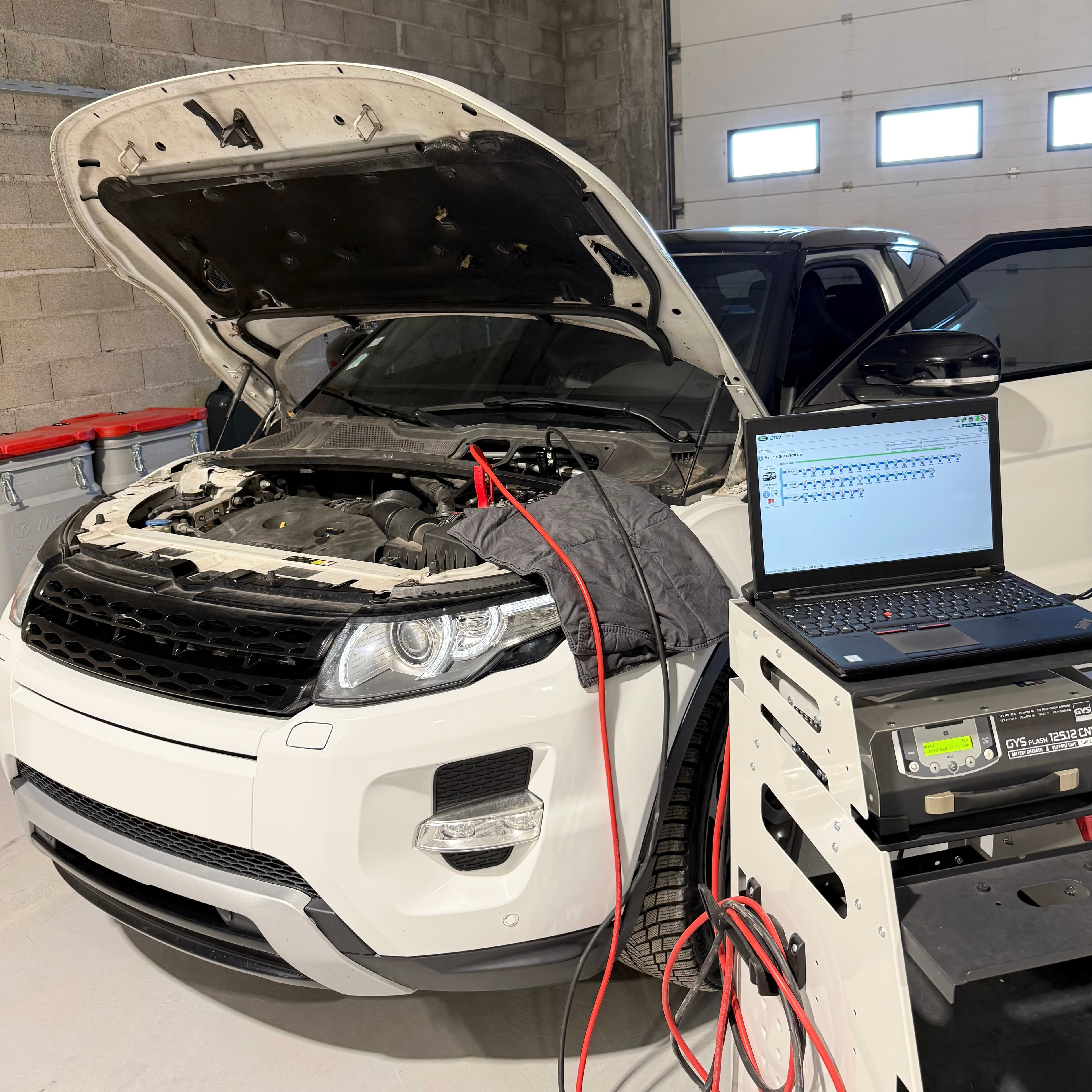 Land Rover SDD diagnostic tool